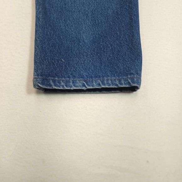 L.L. Bean Jeans Womens Mid Rise Straight Leg 6 Petite Blue Denim 25 Inseam - Picture 8 of 9